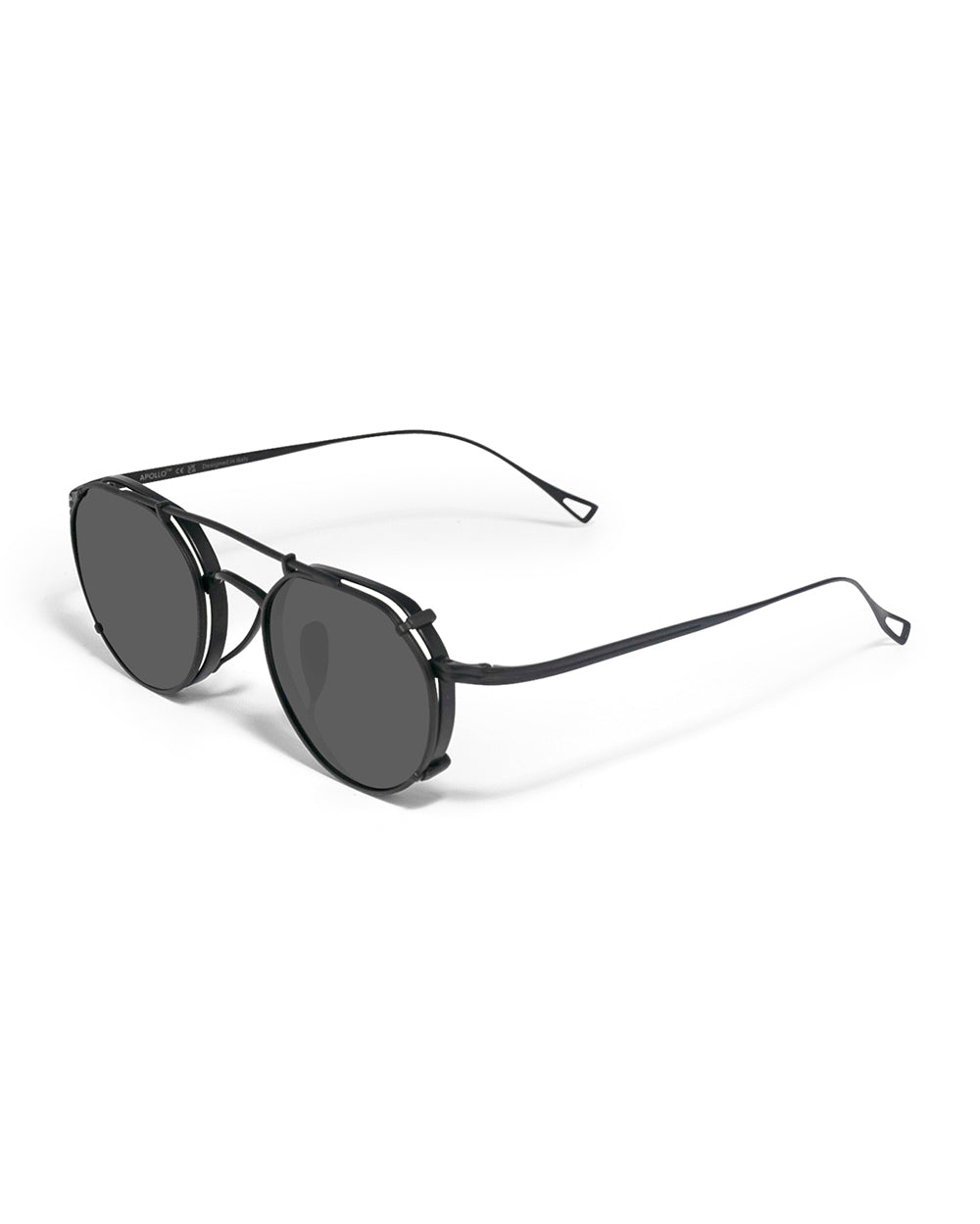 Lunettes clip-on Apollo AP2064-C3 — vue de trois quarts