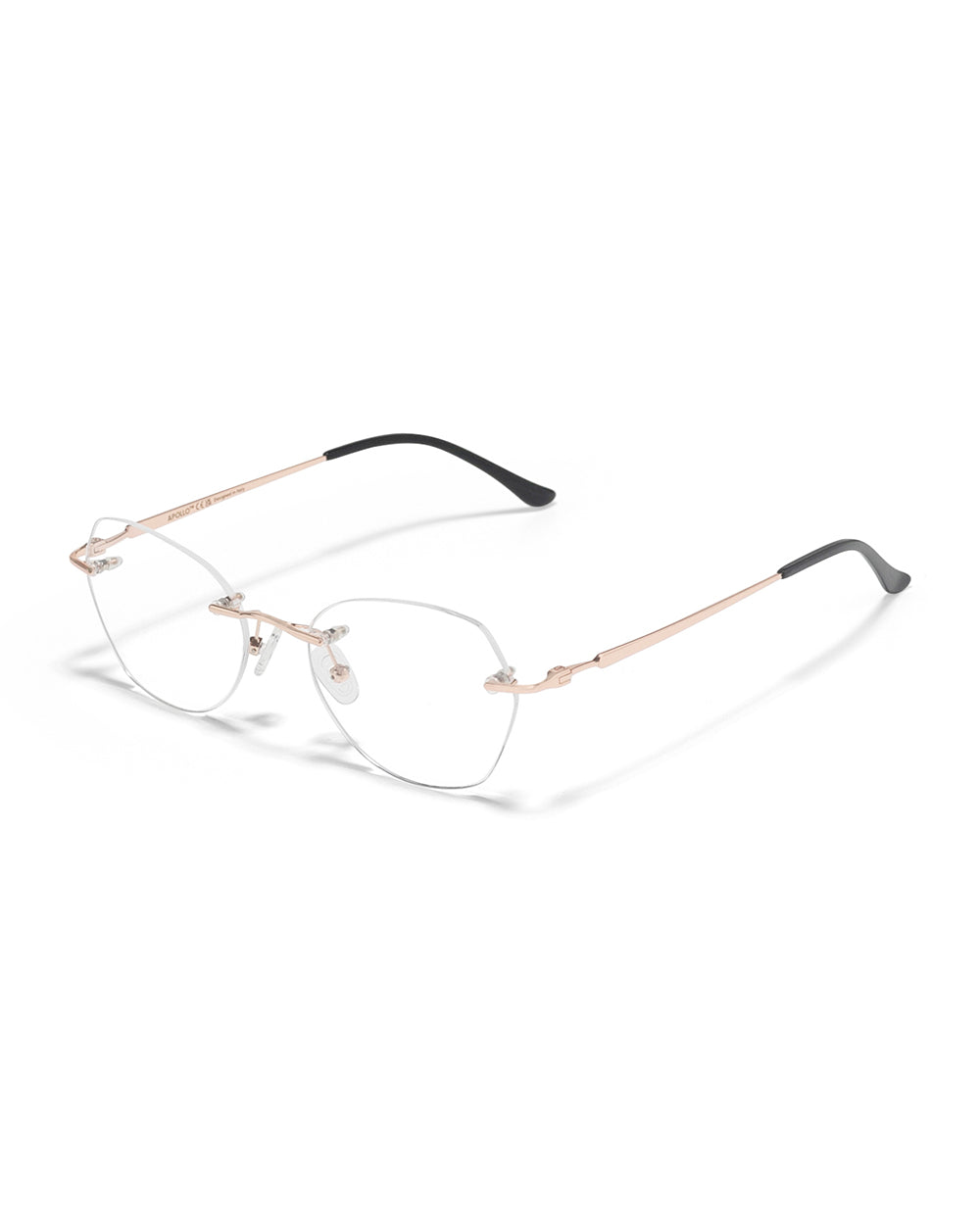 Lunettes percées Apollo AP5051T-C2 — vue de trois quarts