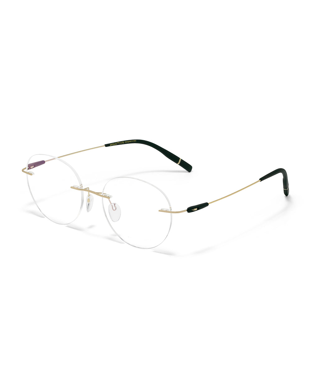 Lunettes percées Apollo AP5024M-C1 — vue de trois quarts