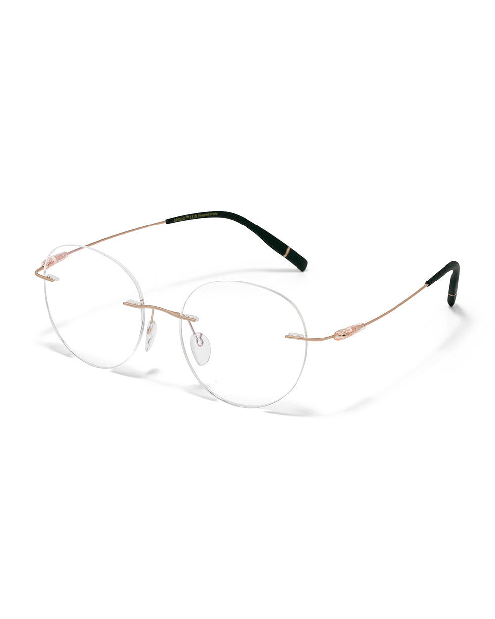 Lunettes percées Apollo AP5024M-C4 — vue de trois quarts