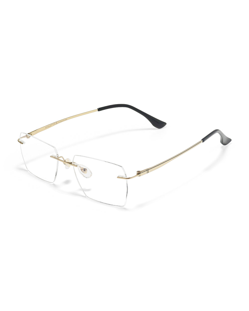 Lunettes percées Apollo AP5028T-C1 — vue de trois quarts